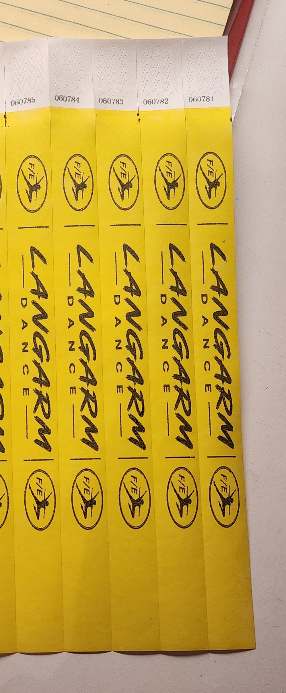 F/E Langarm Dance wristbands